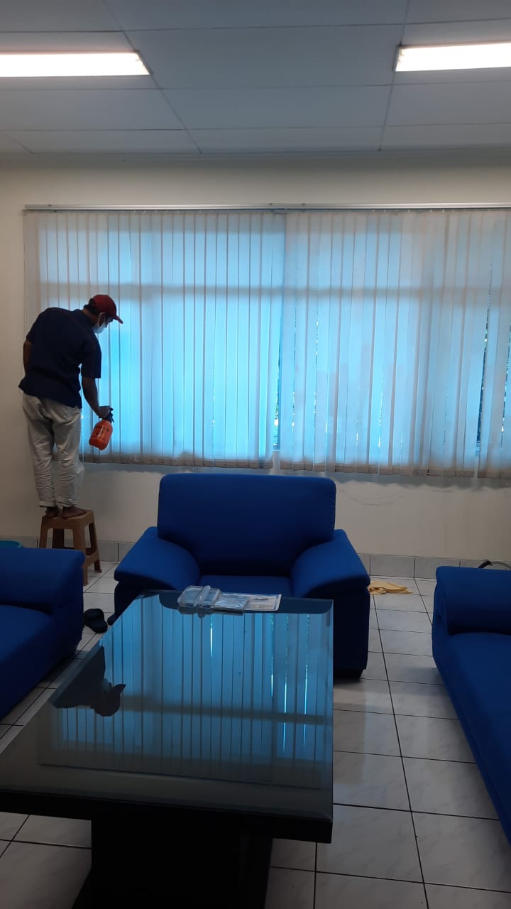 Dokumentasi cleaning gorden